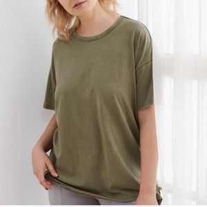 Aerie oversized distressed tee
